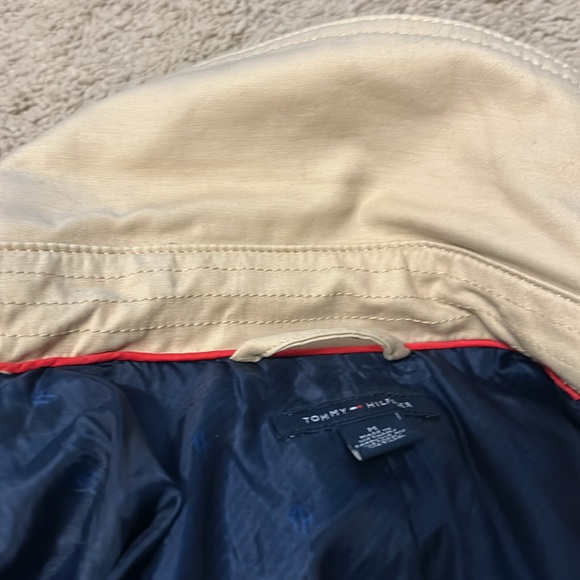 NWOT Tommy Hilfiger Tan Trench Coat- M - Picture 10 of 12